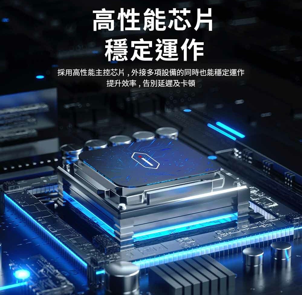 8 WiWU Cyber系列 USB C HUB 透明五合一多功能集線器