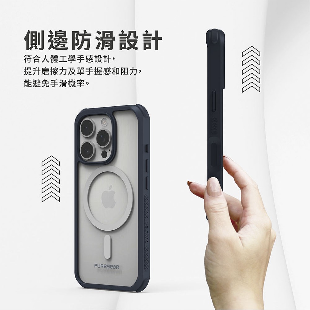 iPhone 16 坦克透明防摔手機殼MagSafe 焦糖奶 7 普格爾 iPhone 16 坦克透明防摔手機殼MagSafe