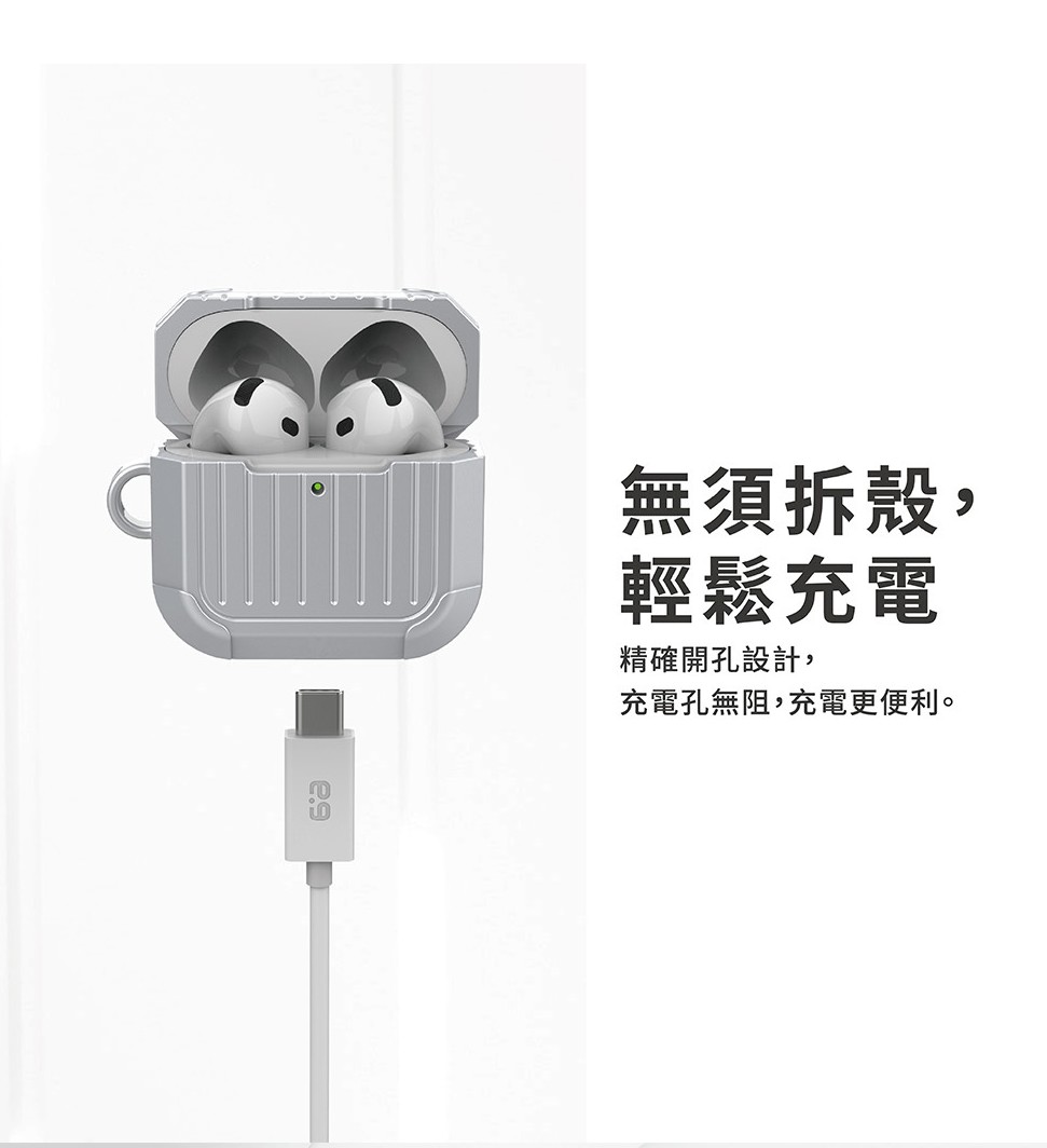 普格爾耳機殼5 普格爾【PUREGEAR】AirPods4 行李箱造型耳機