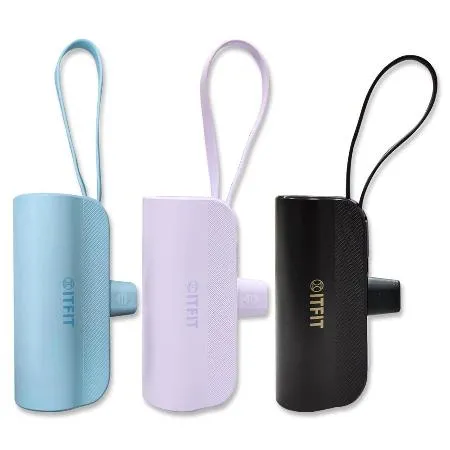 三星 SAMSUNG ITFIT C&amp;T 5000mAh TYPEC接頭 USB-C 迷你支架式行動電源