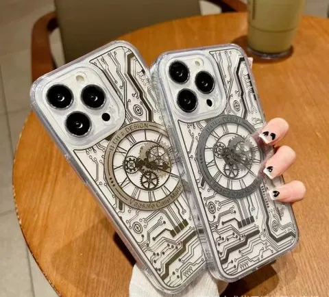APPLE IPhone 賽博機械磁吸防摔手機殼