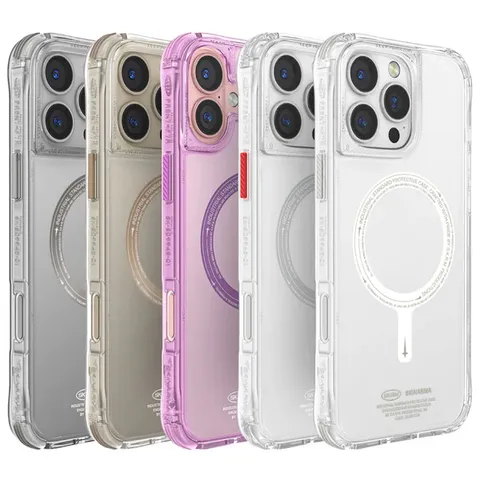 Saido 低調風格磁吸防摔手機殼 附掛繩環 iPhone 16 系列