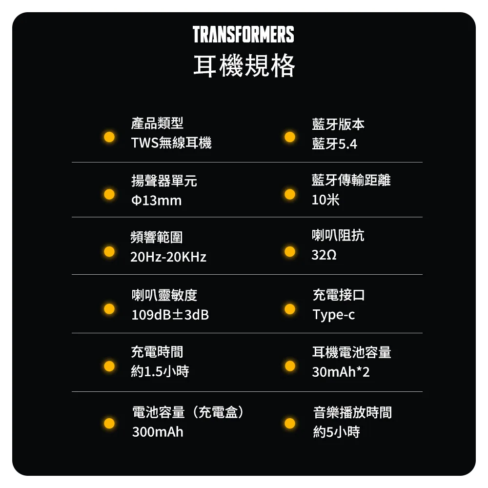 【變形金剛】能量核心 耳塞式 AI智能即時翻譯 ENC智慧降噪藍牙耳機（圖 12）