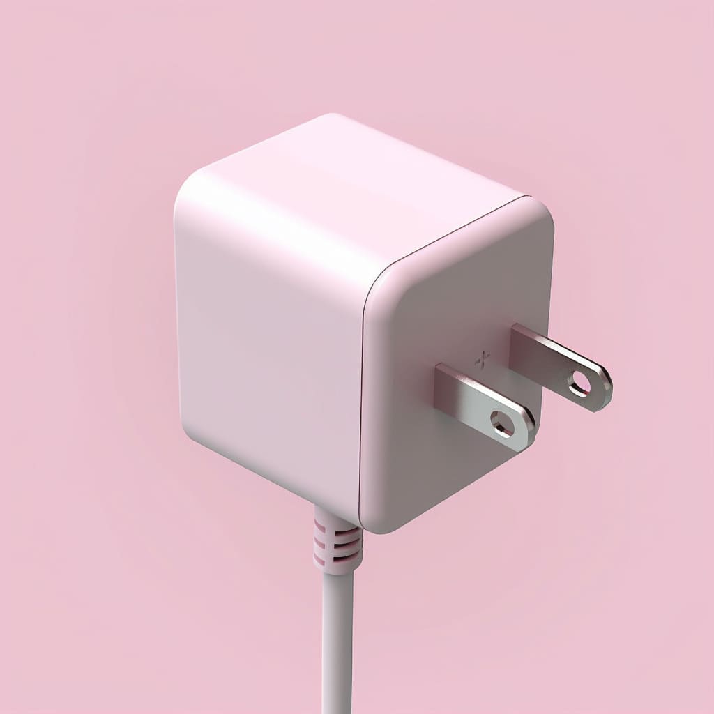 glowong Square round corner pink phone charger iron jack plasti 6f2f74e1 8e63 4310 9313 91af4d42699c 大溪手機現場維修店